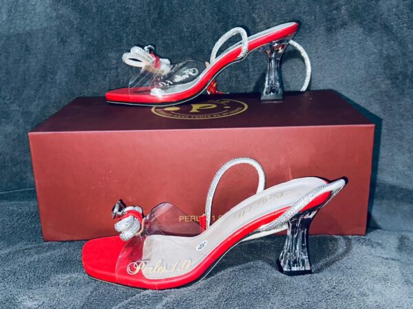 Chaussures à Talons Hauts Pour Femme - Rouge