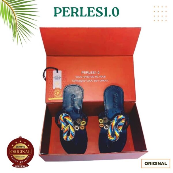 Sandale de perles
